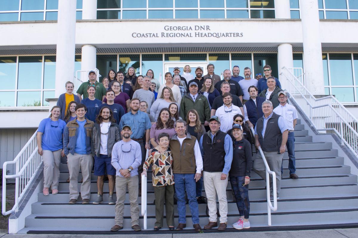 CRD staff with Gov. Kemp CRD staff with Gov. Kemp